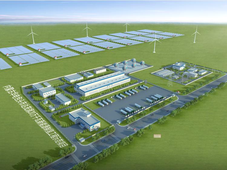中核华兴参建的首批大规模可再生能源制绿氢示范项目成功投产，推动新能源产业迈上新台阶